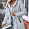 Comfort Fit Oversized Hooded Jacket Loose Casual All Season Outerwear 3