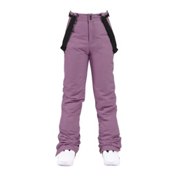 all terrain snowboard pants waterproof windproof suspenders ski trousers
