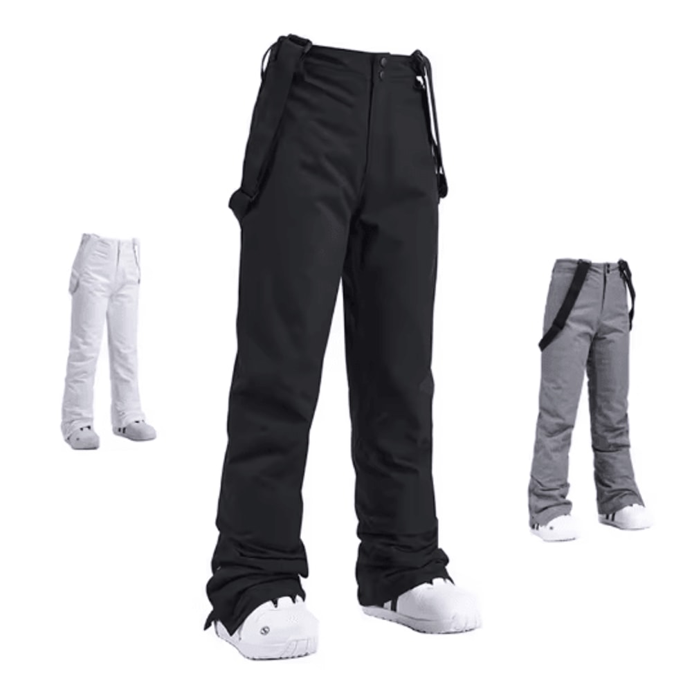 All Terrain Snowboard Pants Waterproof Windproof Suspenders Ski Trousers 12