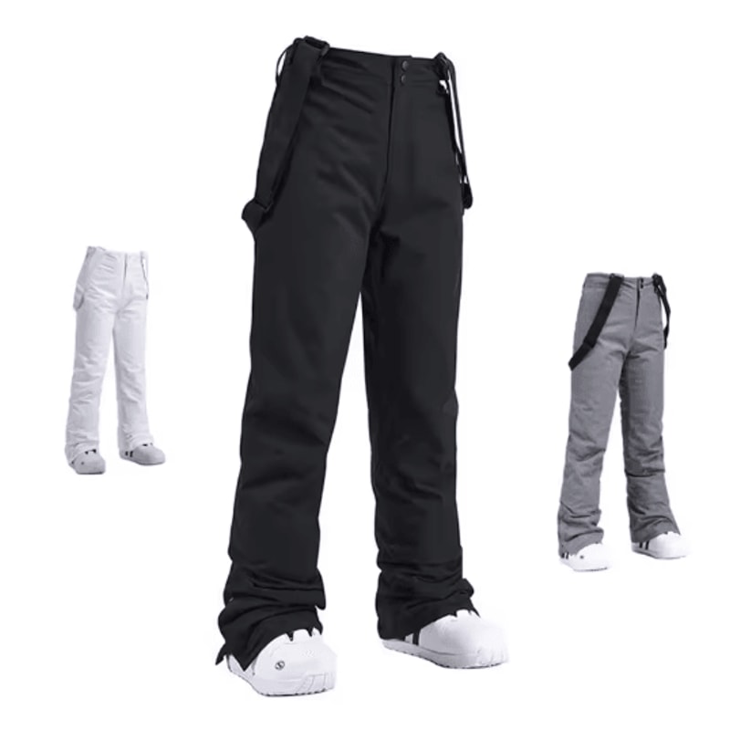 All Terrain Snowboard Pants Waterproof Windproof Suspenders Ski Trousers 12