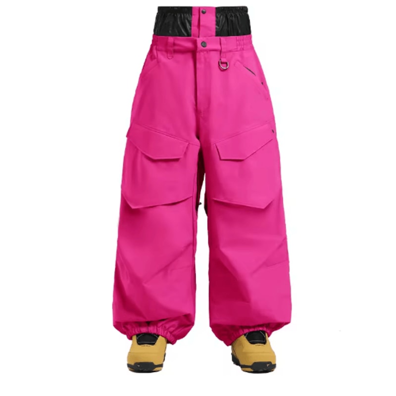 GSOU SNOW Ski Overalls Waterproof Thermal Snowboard Pants For Men Women 6