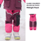 VECTOR Kids Ski Pants Waterproof Windproof Snowboard Trousers For Children 2