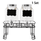 Elegant Glass Drink Dispenser Set 1 Gallon Beverage Dispenser With Stand Steel Faucet 2 Pack 1
