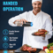 Smart Electric Salt And Pepper Grinder Gravity Automatic Adjustable Spice Mill 5