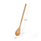Natural Wooden Tea Spoon Set Long Coffee Dessert Stirring Spoons 4