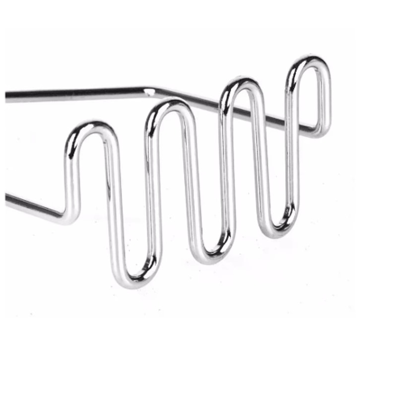 Durable Stainless Steel Potato Masher Wavy Press Kitchen Tool 1