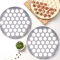 37 Hole Dumpling Maker Mold Aluminum Pelmeni Ravioli Press Tray 1