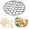 37 Hole Dumpling Maker Mold Aluminum Pelmeni Ravioli Press Tray 6