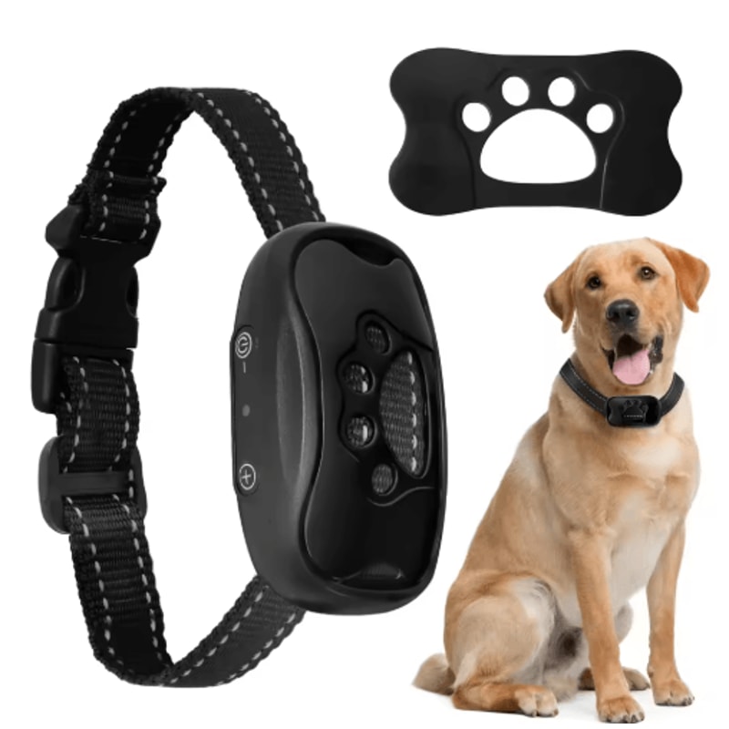 SmartCalm Anti Barking Collar Ultrasonic Rechargeable Dog Training Device 4