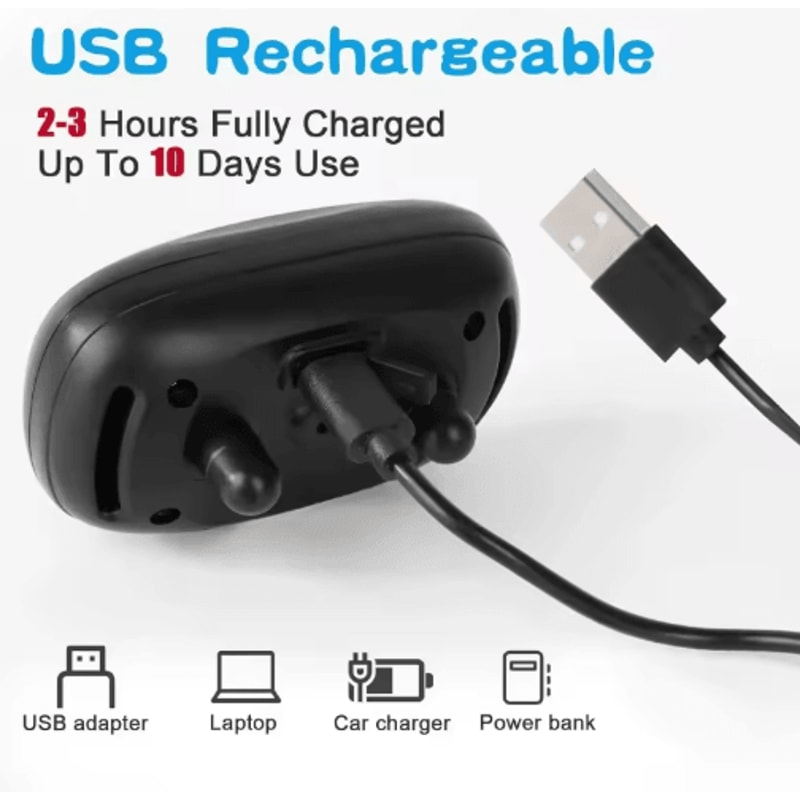 SmartCalm Anti Barking Collar Ultrasonic Rechargeable Dog Training Device 7