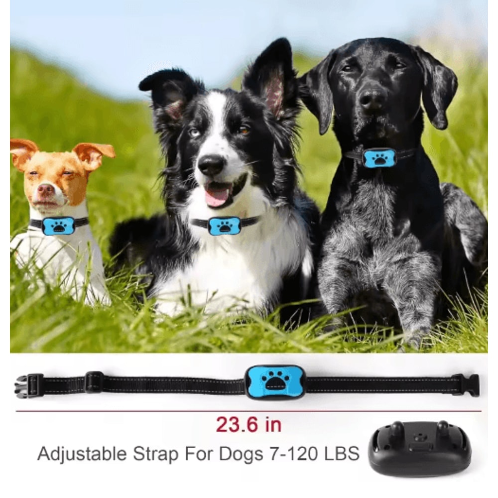 SmartCalm Anti Barking Collar Ultrasonic Rechargeable Dog Training Device 9