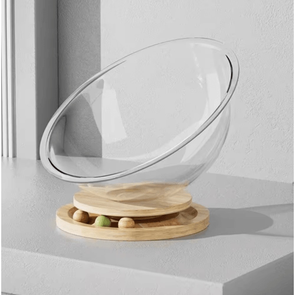 Clear Capsule Cat Bed Hammock Removable AllSeason Cozy Nest 2