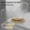 Clear Capsule Cat Bed Hammock Removable AllSeason Cozy Nest 4