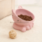 Elevated Tilted Ceramic Cat Bowl Cute Ergonomic Food Water Dish 6