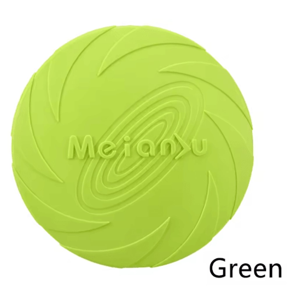 Durable Silicone Dog Flying Disc BiteResistant Outdoor Training Toy 4