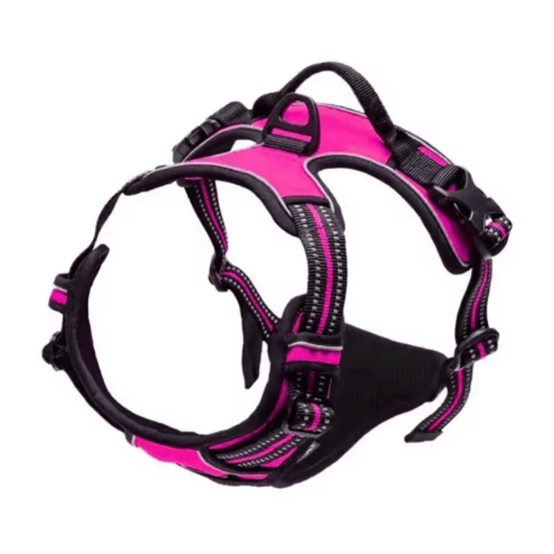 No Pull Front Clip Dog Harness Heavy Duty Reflective Control Vest 1