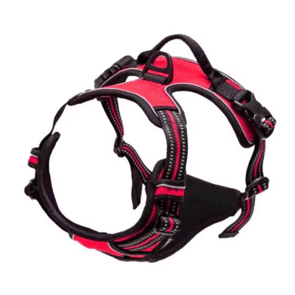 No Pull Front Clip Dog Harness Heavy Duty Reflective Control Vest 2