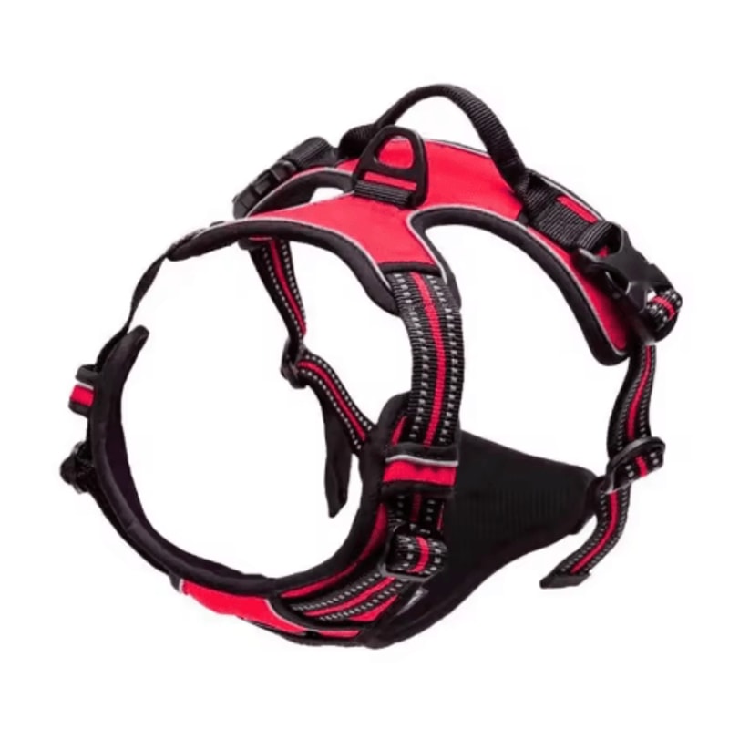 No Pull Front Clip Dog Harness Heavy Duty Reflective Control Vest 2