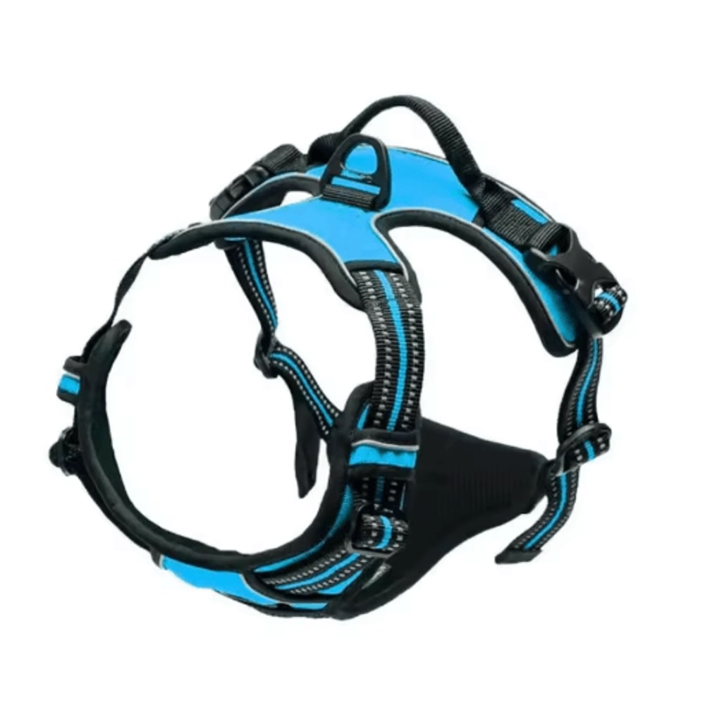 No Pull Front Clip Dog Harness Heavy Duty Reflective Control Vest 3