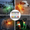 LED Glow Dog Collar Harness Waterproof Reflective Night Safety Gear 7