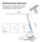 10W Wireless Charging LED Desk Lamp With Clock Calendar Eye Protection 5