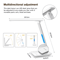 10W Wireless Charging LED Desk Lamp With Clock Calendar Eye Protection 5