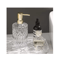 Refillable Glass Soap Dispenser Elegant Bathroom Liquid Soap Pump Bottle 1