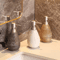 Retro Ceramic Soap Dispenser Stylish Pump Bottle For Bathroom Kitchen 7