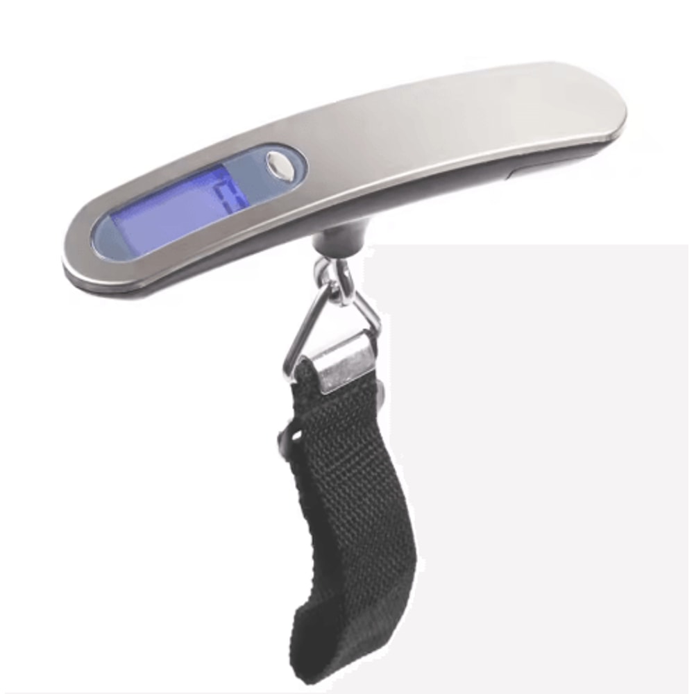 Portable Digital Luggage Scale 50kg Electronic Hanging Travel Scale 5