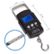 Digital Hanging Scale With Tape Measure 50kg Portable Luggage Fishing Scale 4