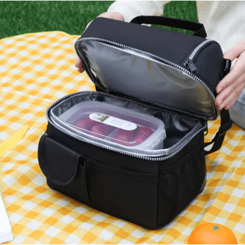 10L Insulated Lunch Bag Waterproof Portable Cooler For Work Travel 7