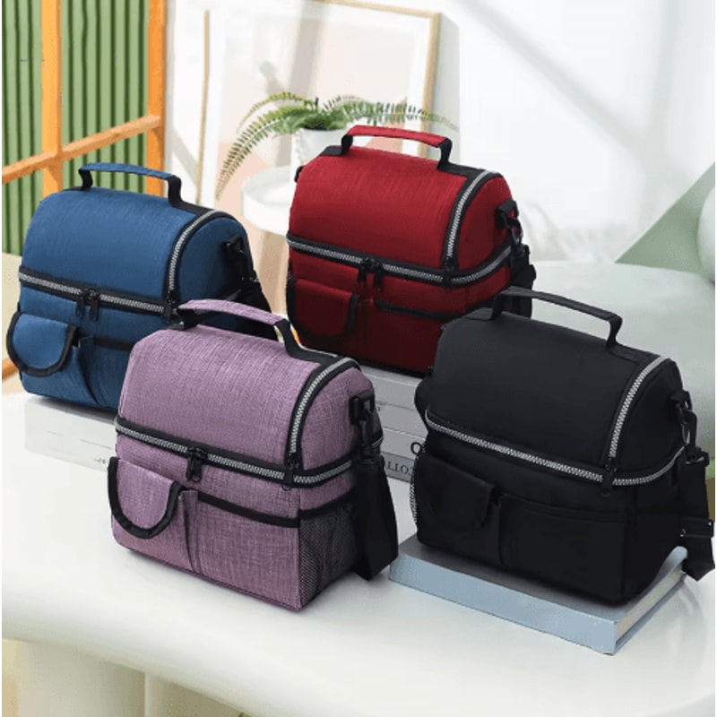 10L Insulated Lunch Bag Waterproof Portable Cooler For Work Travel 9