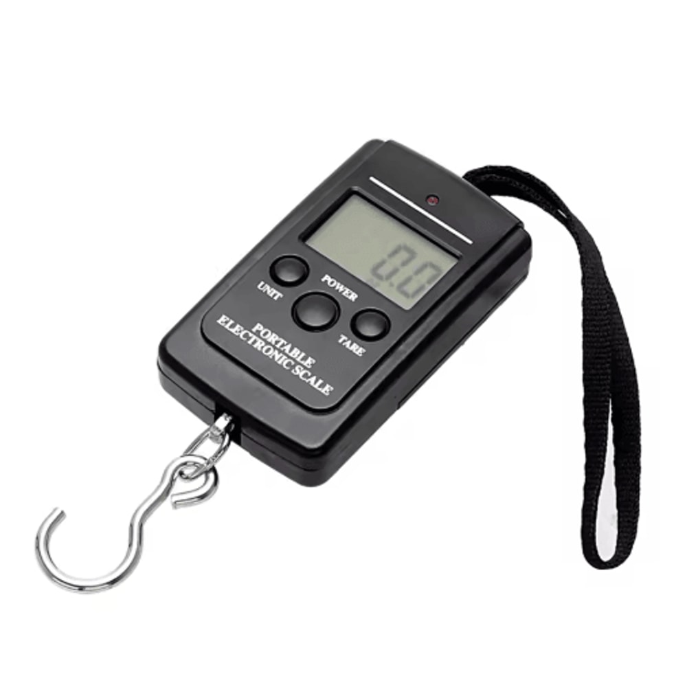 Mini Digital Hanging Scale 40kg Portable Luggage Fishing Hook Scale 1