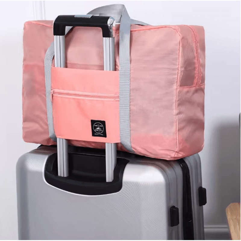 Foldable Large Capacity Travel Bag Lightweight CarryOn Weekend Duffle Tote 3