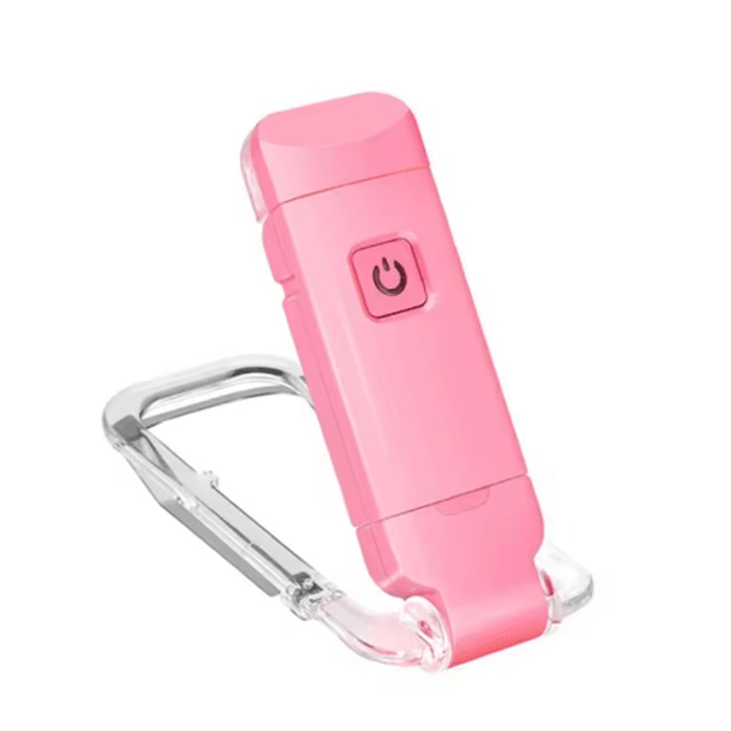 USB Rechargeable LED Clip Reading Light Portable Eye Protection Lamp 1