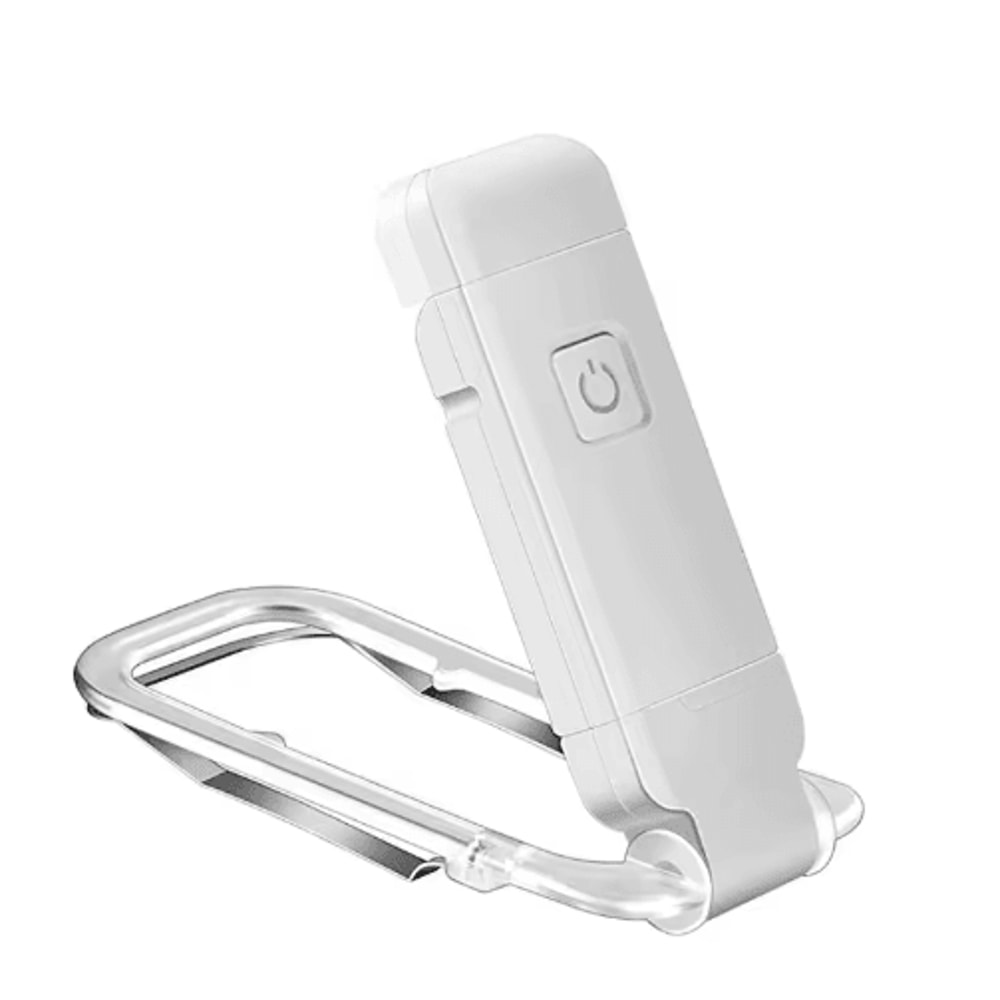 USB Rechargeable LED Clip Reading Light Portable Eye Protection Lamp 2