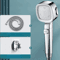 High Pressure Rain Shower Head Boosted Water Flow Bathroom Upgrade 6