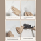 Wall Mounted Hair Dryer Holder No Drill Bathroom Storage Rack Organizer 3