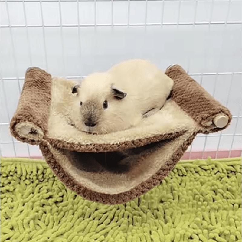Plush Hamster Hammock Bed Warm Hanging Nest For Small Pets 2