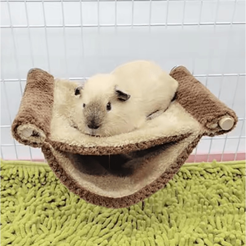Plush Hamster Hammock Bed Warm Hanging Nest For Small Pets 6