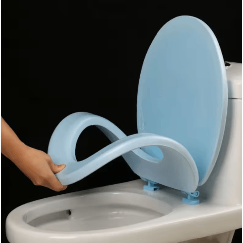 Soft Waterproof Toilet Seat Cover Pad Removable Warm Bathroom Cushion 7