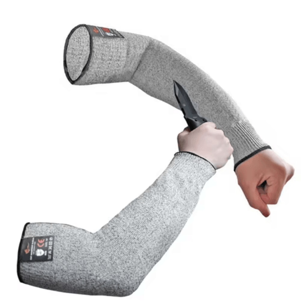 Level 5 Cut Resistant Arm Sleeve HPPE AntiPuncture Work Protection Guard 18