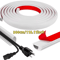 Adhesive Cable Management Channel Invisible Wire Cover Raceway With Cap 1