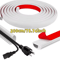 Adhesive Cable Management Channel Invisible Wire Cover Raceway With Cap 6