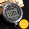 1100 Digital Sports Stopwatch Rainproof Timer For Training Competition 0