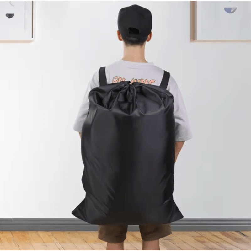 Waterproof Heavy Duty Backpack Large Capacity Travel Laundry Storage Bag 3