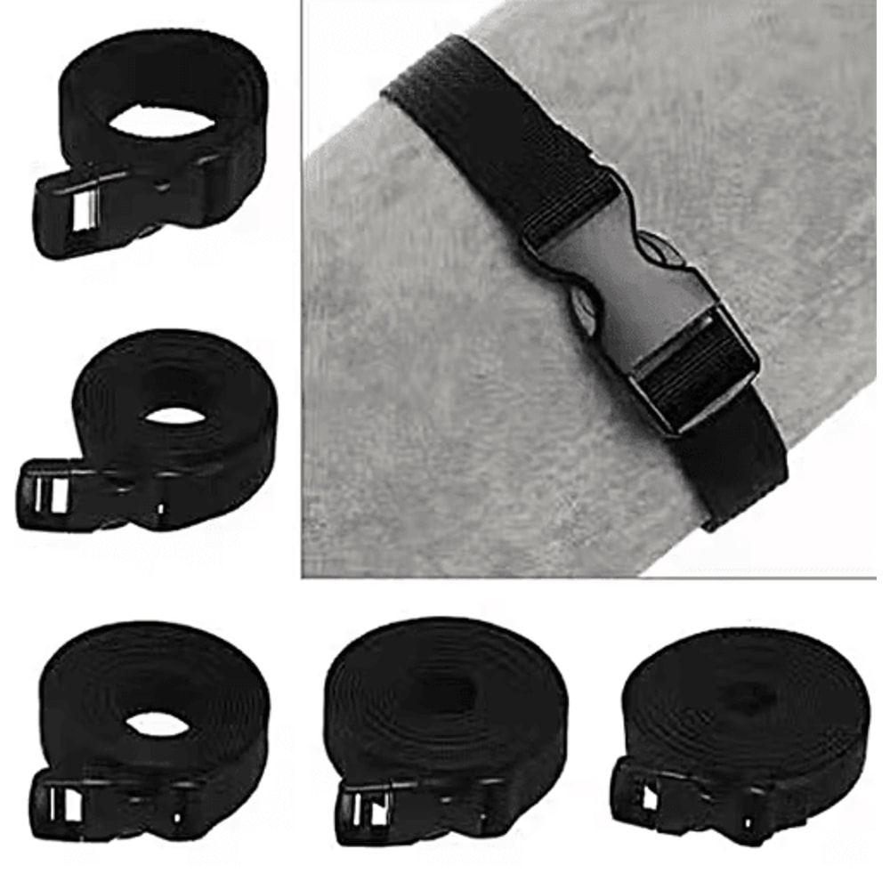 Nylon Luggage Tie Down Strap Durable Cam Buckle Cargo Securing Belt 0
