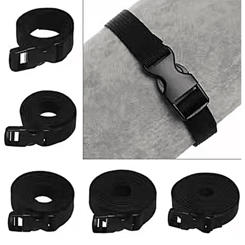 Nylon Luggage Tie Down Strap Durable Cam Buckle Cargo Securing Belt 0