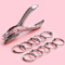 Metal Hole Punch Pliers 3mm6mm Precision Paper Leather Punch Tool 10