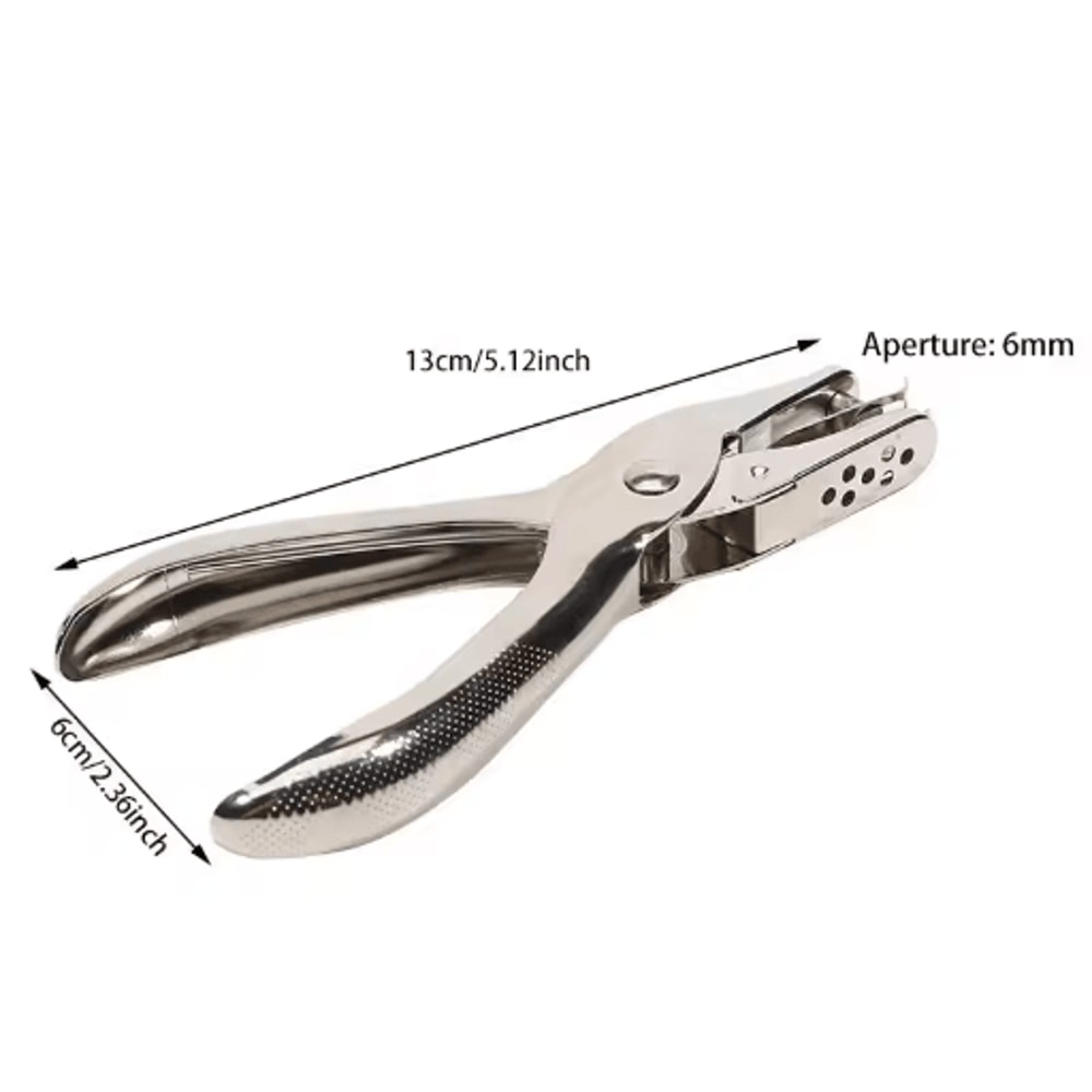 Metal Hole Punch Pliers 3mm6mm Precision Paper Leather Punch Tool 4